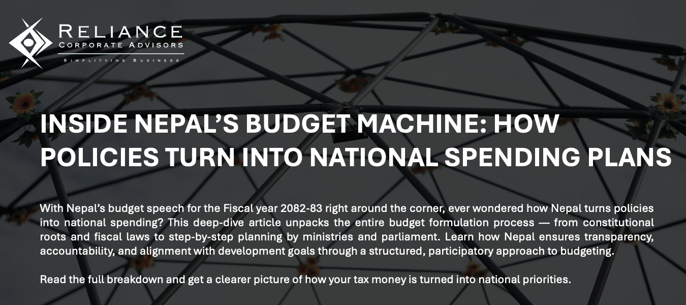 Inside Nepal's Budget Machine How Policies Turn Into National Spending Plans