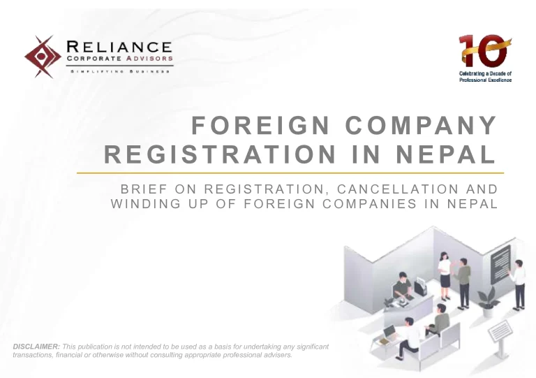 Foreign Company Registration in Nepal
