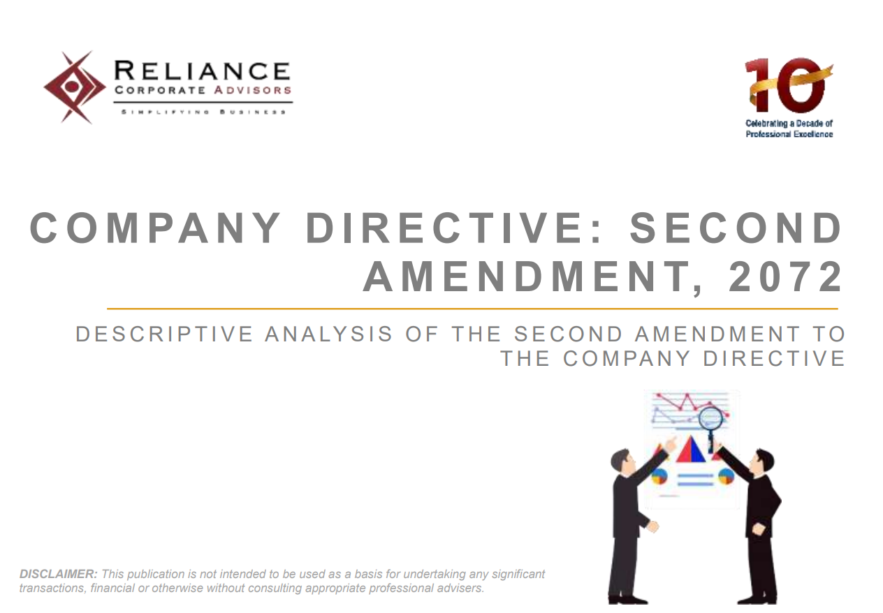 Company Directive: Second Amendment, 2072
