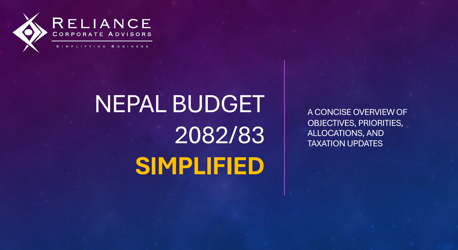 Nepal Budget 2082/83